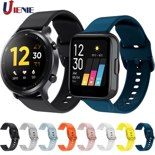 สายนาฬิกาข้อมือซิลิโคน สำหรับ Realme Watch S/ Realme