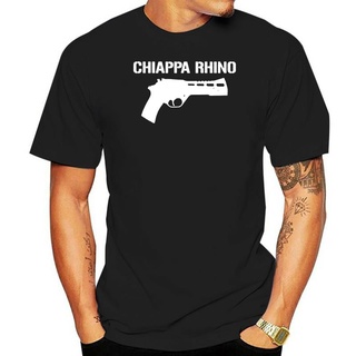 เสื้อยืดวินเทจเสื้อยืด พิมพ์ลาย Chiappa Rhino Revolver สไตล์ทหาร สําหรับผู้ชายS-5XL