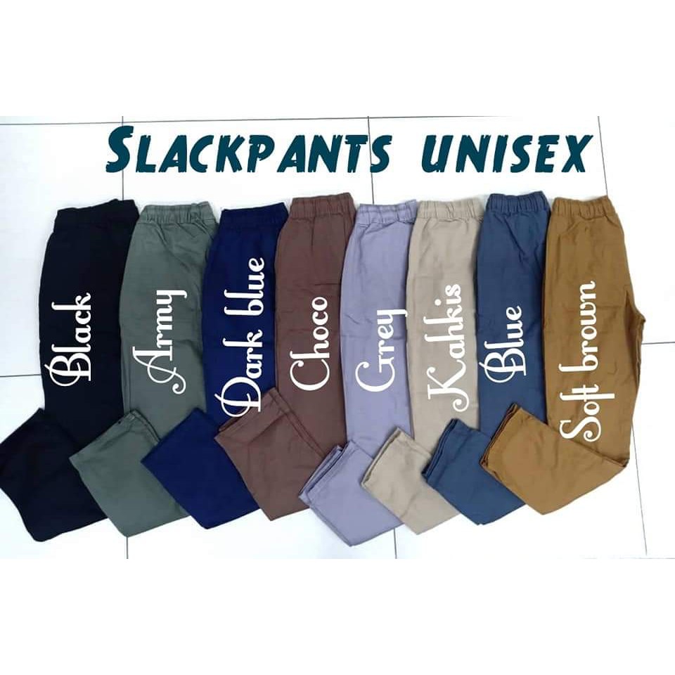 สินค้ามาใหม่ SELUAR JOGGER SLACK UNISEX H&M