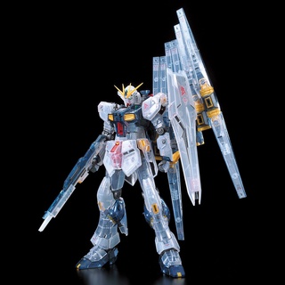 [Direct from Japan] BANDAI Gundam Base Limited RG ν GUNDAM ( Clear Color ) 1/144 Japan NEW