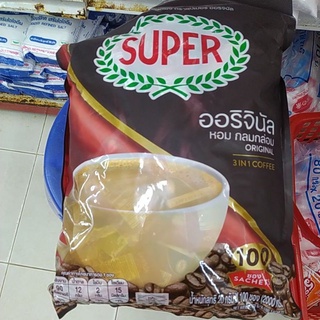 กาแฟซุปเปอร์คอฟฟี่มิกซ์3in1ขนาด100ซอง