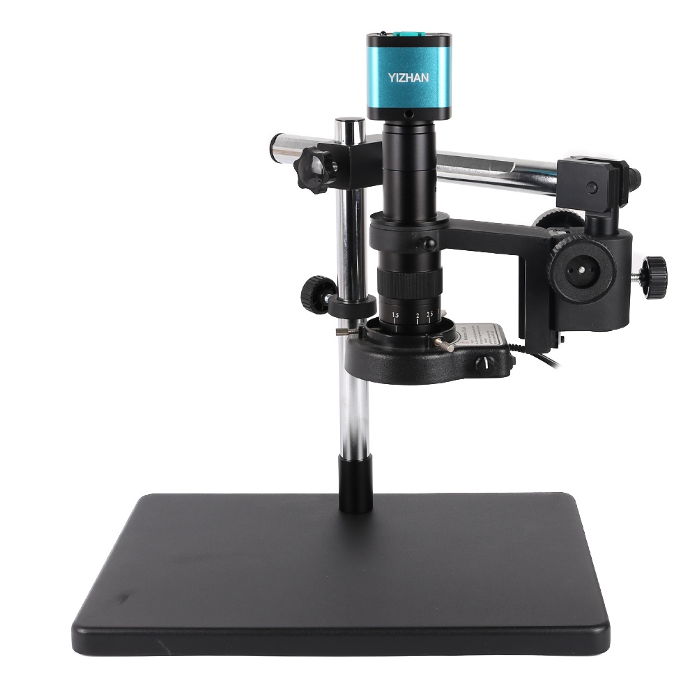 【With bracket】YIZHAN  Microscope กล้องจุลทรรศน์ดิจิทัล HDMI USB  1080P 60FPS  Digital microscope พร้