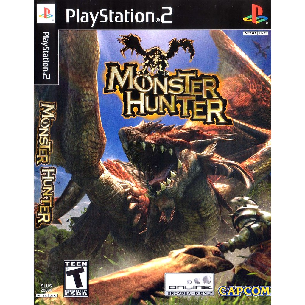 แผ่นเกมส์ Monster Hunter PS2 Playstation 2 คุณภาพสูง ราคาถูก