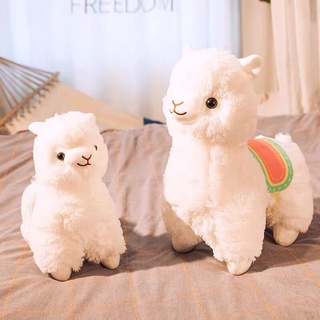 Jfmm ตุ๊กตาอัลปาก้าน่ารัก ผ้ากํามะหยี่ขนนิ่ม ขนาดเล็ก สไตล์อเมริกัน สําหรับผู้หญิง