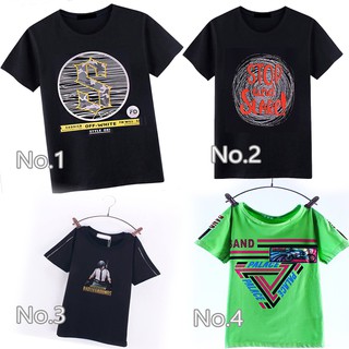 เสื้อยืดเด็ก แขนสั้น  สินค้าใหม่ โล๊ะสตอก มีสินค้าตามสตอกเท่านั้น