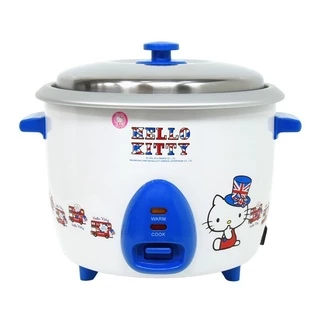 หม้อหุงข้าวไฟฟ้า ลายคิตตี้ Hello Kitty ขนาด 1.8 ลิตร / 1ลิตร รุ่น RC-818/RC-810 (รับประกัน 1 ปี)