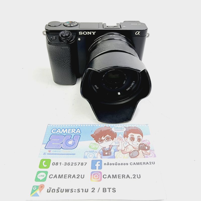 กล้อง Sony A6000 + E35mm f1.8