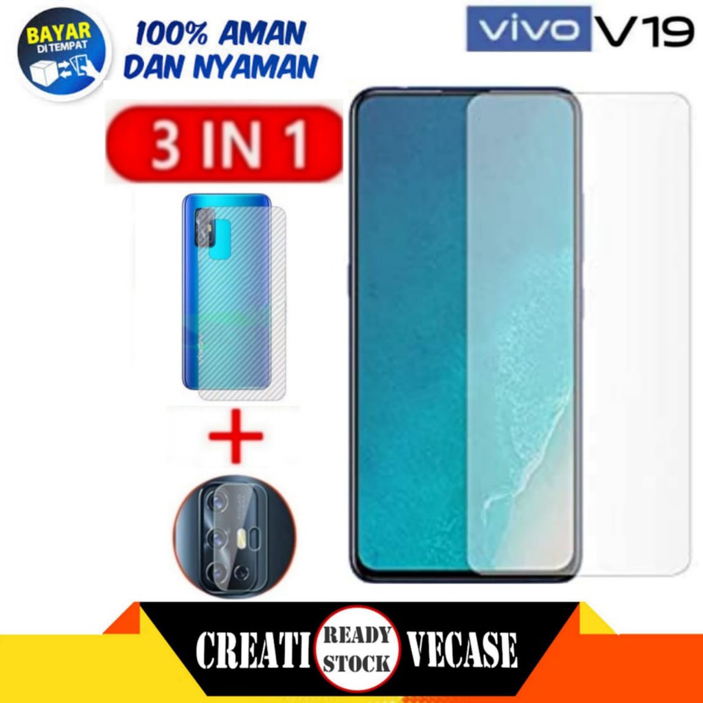 กระจกนิรภัย Vivo V19 ปกป้องหน้าจอ กระจกกันรอย Vivo V19 2020