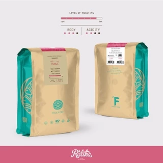 Ratika | เมล็ดกาแฟคั่ว อราบิก้าแท้ ตรา ฮิลล์คอฟฟ์ (French) 500 g :HillKoff Arabica Coffee