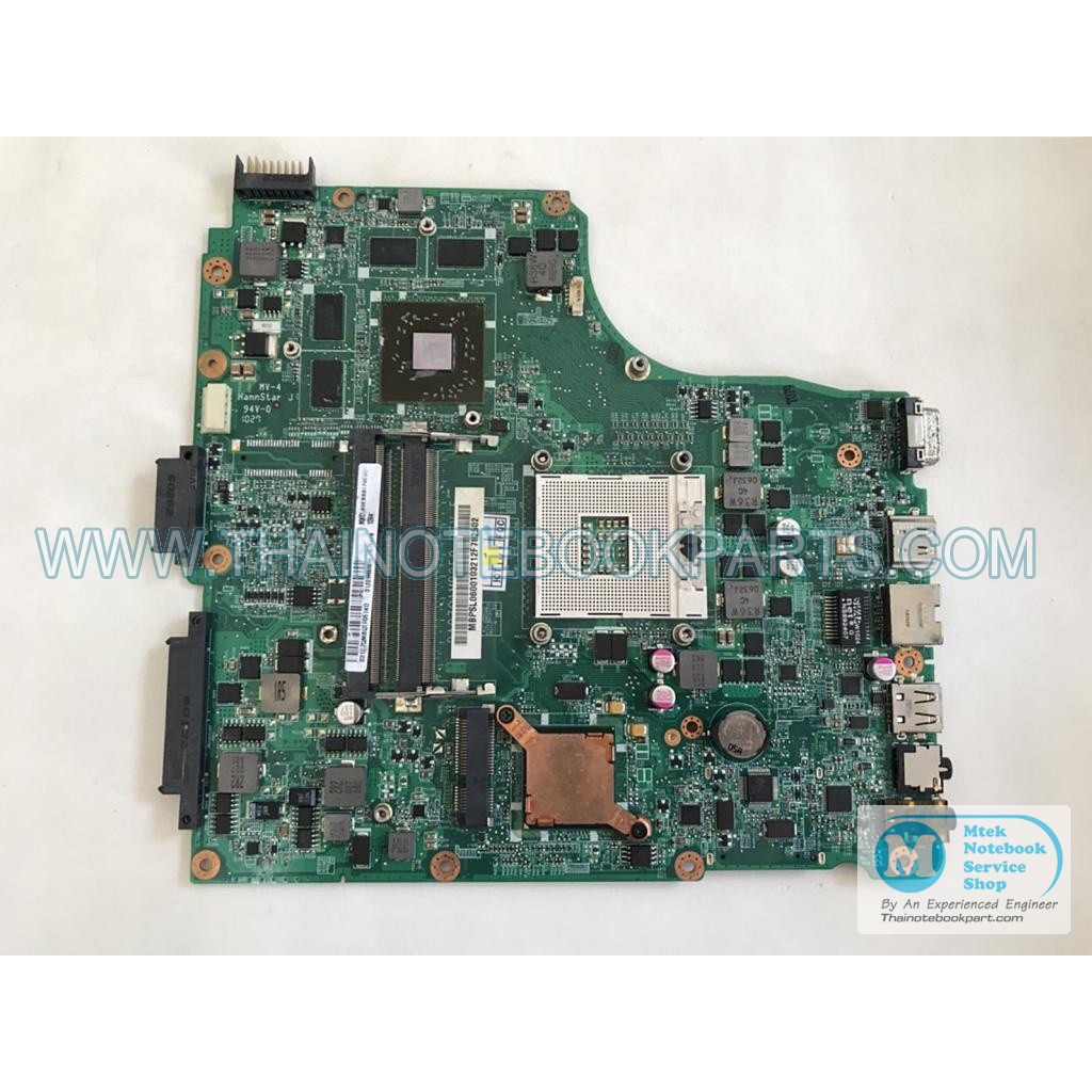 ชุดเมนบอร์ดเสีย ใช้เป็นอะไหล่ในการซ่อม Acer Aspire 4745G , 4820 series Mainboard Notebook (สินค้ามือ