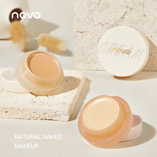 Novo Cream Concealer [No.5543] คอนซีลเลอร์เนื้อครีม ตลับน่ารัก พกพาง่าย ติดทนยาวนาน เนื้อเนียน