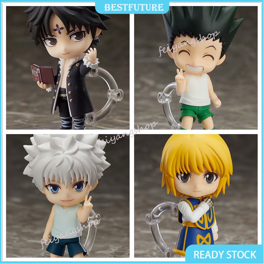 ฟิกเกอร์ PVC อนิเมะ Hunter X Hunter Killua Zoldyck Kurapika Nendoroid ขนาด 10 ซม.