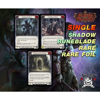 Shadow Runeblade Rare | MON-U | Flesh and Blood TCG Single | การ์ดแรร์ระดับ R ขายแยกใบ Attack Action