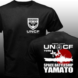 ถูกสุดๆใหม่ เสื้อยืด แขนสั้น พิมพ์ลายอนิเมะยามาโตะ อวกาศ UNCF แฟชั่นสไตล์ญี่ปุ่น สําหรับผู้ชายรหัสเต็ม