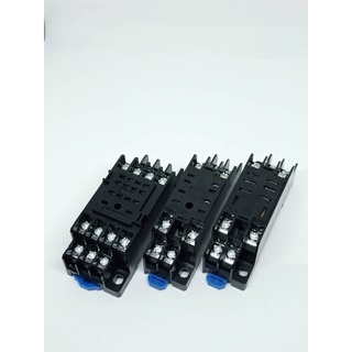 ถูกสุด! ขาเสียบรีเลย์ My2 my4 Ly2 PYF14A DIN Rail Power รีเลย์ฐานซ็อกเก็ต14 Pin สำหรับ MY4NJ HH54P MY4