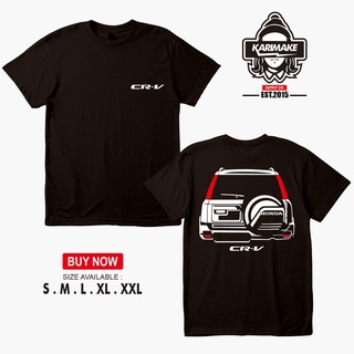 Karimake Honda CRV Gen 1 REAR T-Shirt Automotive T-Shirtเสื้อยืด