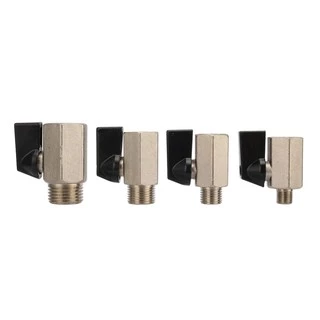 1/8" 1/4 "3/8" 1/2 "BSP เกลียวมินิทองเหลืองบอลวาล์วเครื่องอัดอากาศวาล์วสําหรับ Air, น้ํามันและน้ํา