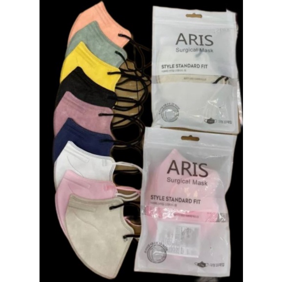 ARIS Surgical Mask หน้ากากอนามัย (1 ซอง มี 10 ชิ้น)