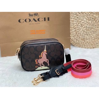 COACH JES CROSSBODY IWITH UNICORN แท้💯% COACH FACTORY