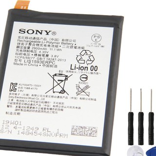 แบตเตอรี่ LIS1593ERPC สำหรับ Sony Xperia Z5 E6633 E6653 E6603 E6883 E6683 ของแท้แบตเตอรี่ 2900 mAh