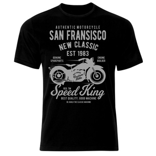 [COD]ขายดี เสื้อยืด พิมพ์ลายรถจักรยานยนต์ San Fransisco MOTO RIDER - NIndnf42GPilpb63S-5XL