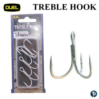 เบ็ดตกปลา DUEL TREBLE HOOK สำหรับตกปลา