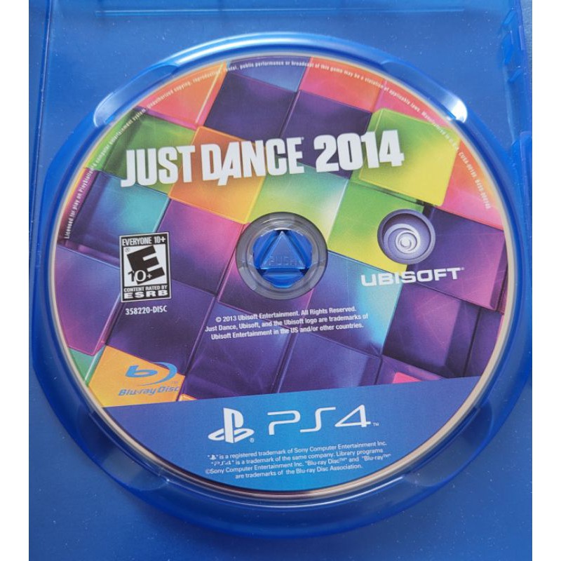 (มือสอง) มือ2 เกม ps4 : Just Dance 2014 สภาพดี แผ่นสวย