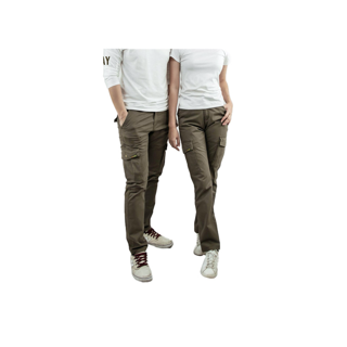 Razway กางเกงคาร์โก้ ผ้ายืด นุ่มใส่สบาย ทรงกระบอกเล็ก กางเกงขายาวผู้ชาย รุ่น RZ305