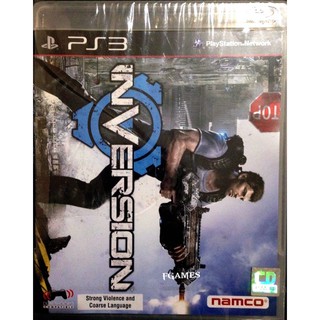 PS3 Inversion ( English ) แผ่นเกม ของแท้ มือ1 มือหนึ่ง ของใหม่ ในซีล แผ่นเกมส์