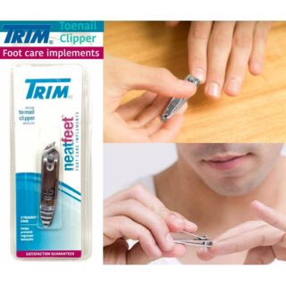 Trim Cilpper กรรไกรตัดเล็บสแตนเลสปลายโค้ง ขนาดพกพา