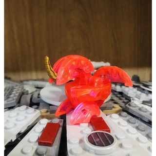 VHTF BAKUGAN B2 BakuNeon Translucent Pyrus Classic DRAGONOID #บาคุกัน