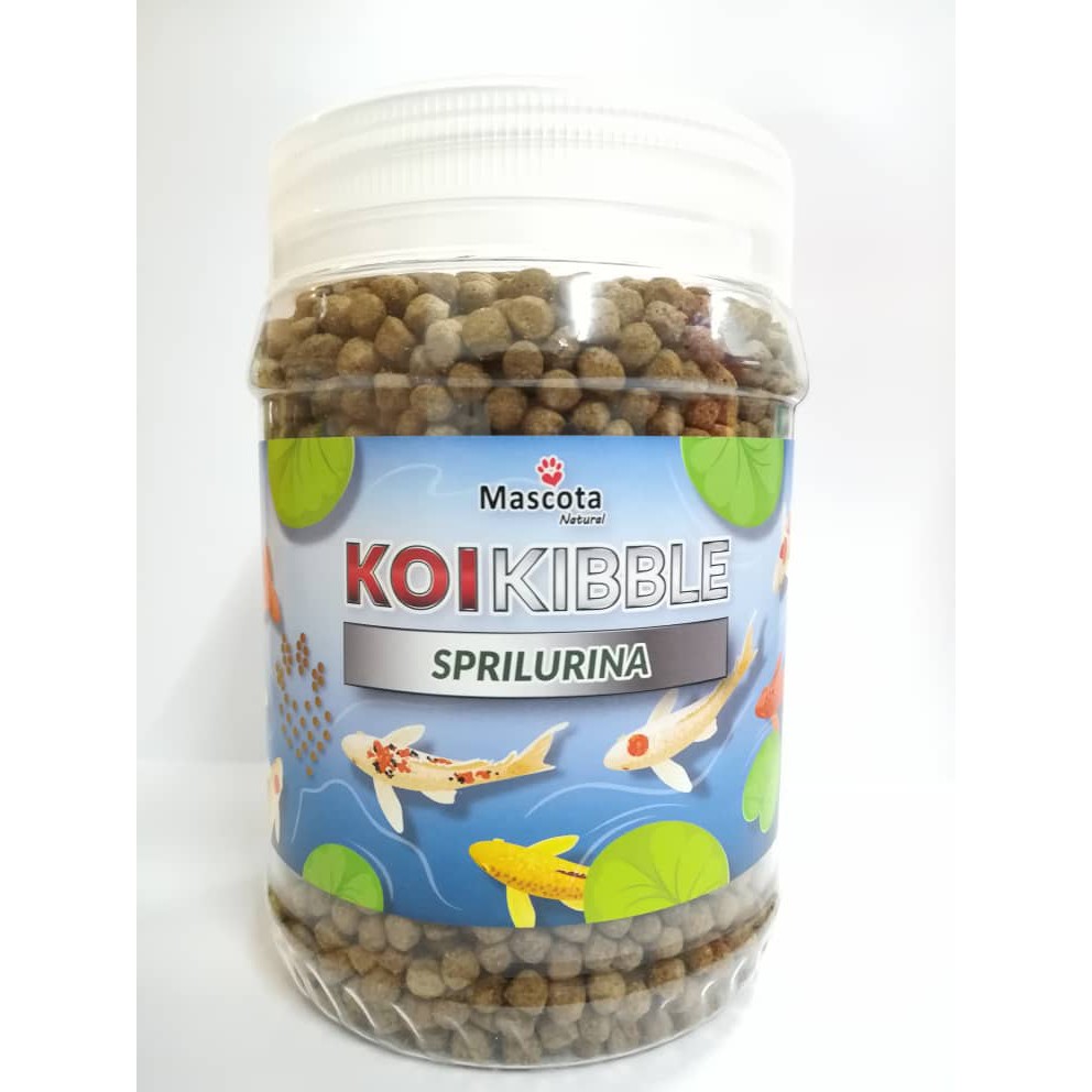 MASCOTA PREMIUM KOI KIBBLE - SPRILURINA (500g)