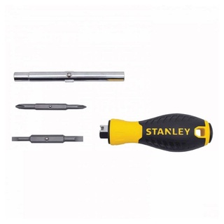 Therichbuyer  ไขควงสลับด้าม STANLEY รุ่น 68-012 สีเหลือง - ดำ