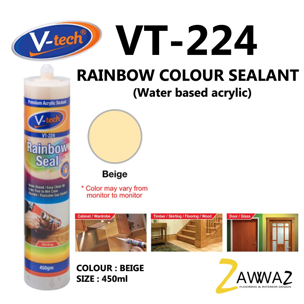 VTECH - SILICONE / SEALANT BIEGE COLOR ADHESIVE V-TECH