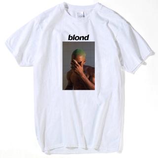 ราคาระเบิดเสื้อยืดอนิเมะ 2022 Frank Ocean Blonde T Shirt Tee Shirt For Men Printed Short Sleeve Funny Top Tee Summer Top