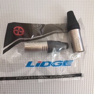 ปลั๊ก XLR ตัวผู้ 3ขาแคนนอนตัวผู้ LIDGE รุ่นYM-002A ราคา1ชิ่น