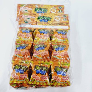 48 ชิ้น ลูกอม รสส้ม ตราโรสเซล่า อม เมจิก วิช ออเรนซ์ เป่านกหวีดได้