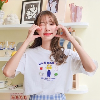 เสื้อยืด Cotton พร้อมส่ง