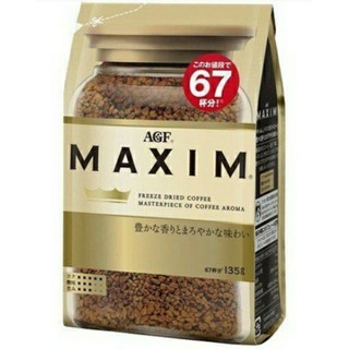กาแฟ AGF MAXIM refill 135g กาแฟ Maxim Coffee แม็กซิม รีฟิว