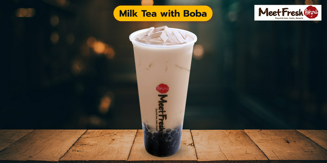 [ดีลส่วนลด] Meet Fresh : Milk Tea with Boba