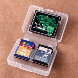 กล่องใส่เมมโมรี่การ์ด Memory Card Box SD/CF (SDได้ 8 อัน/ CF ได้ 1 อัน)