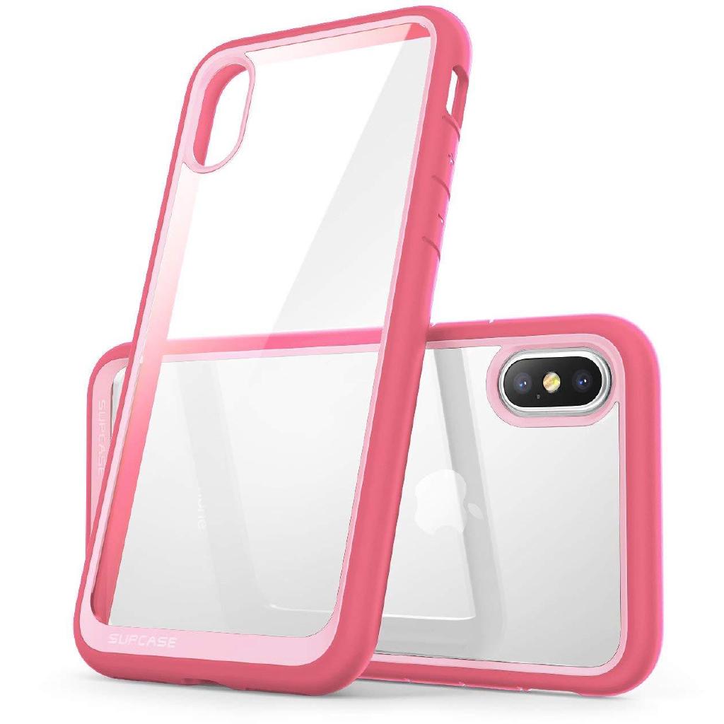 Supcase iPhone X iPhone XS เคส TPU และ PC ไฮบริด ป้องกัน เคสใส เคสโทรศัพท์ ฝาหลัง