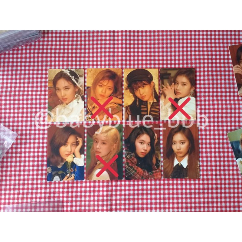 การ์ด twice ( photocard )