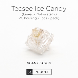 Tecsee Ice Candy (ก้านไนลอน) สวิตช์เชิงกล สําหรับคีย์บอร์ดเชิงกล