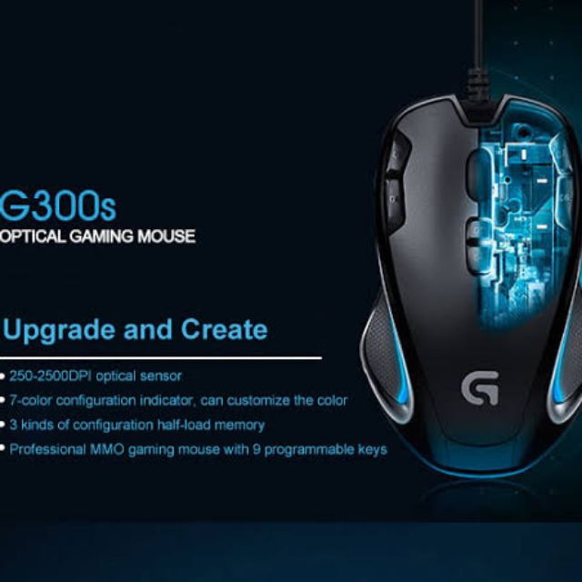มีCodeส่วนลด*Logitech Gaming Mouse รุ่น G300S ใหม่พร้อมส่ง