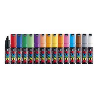 uni posca สีน้ํามาร์กเกอร์ pc - 8k bold 15 สี