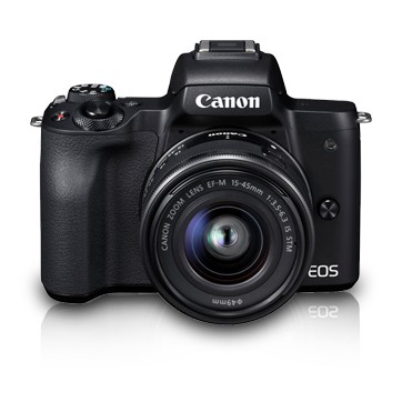 กล้องCANON EOS M50 EF-M15-45 (black,white) รับประกันศูนย์canon