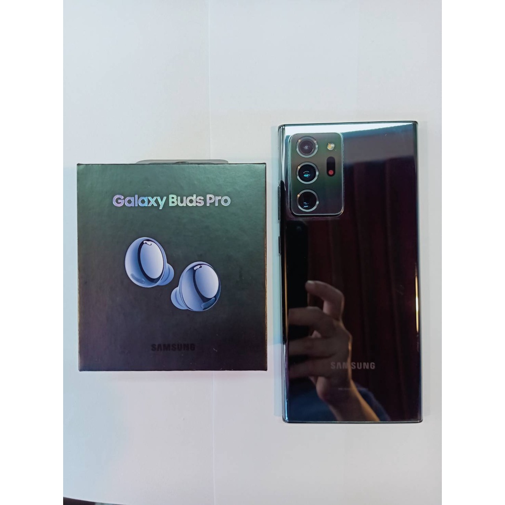 Galaxy Note20 Ultra Ram 8GB Rom 256GB สีดำ มือสอง  พร้อมหูฟัง Buds Pro ใหม่แกะกล่อง สี Phantom Violet
