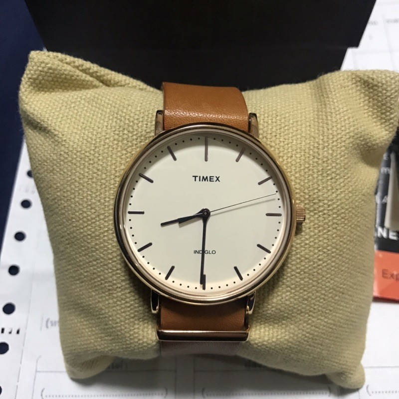 นาฬิกา TIMEX สายหนัง มือสองสภาพใหม่