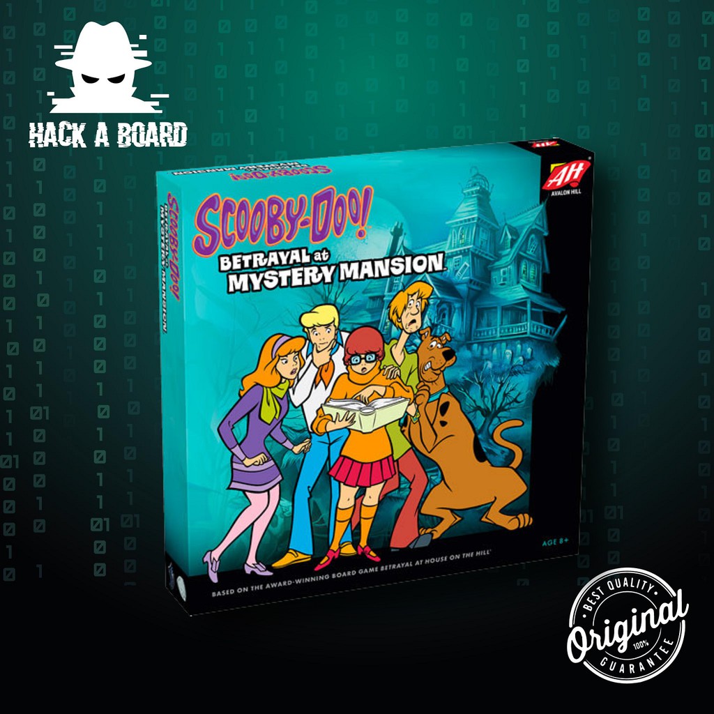 Scooby-Doo! Betrayal at Mystery Mansion [Board Game] [ของแท้ 100%] [รอยที่มุมถลอกเล็กน้อย]